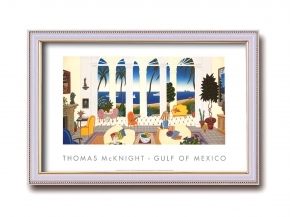 ■トーマス・マックナイト ワイドポスター額「GULF OF MEXICO」