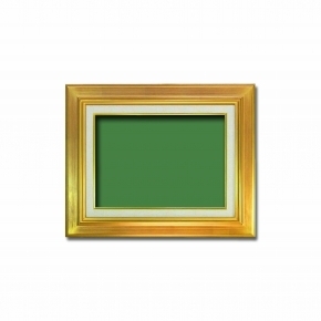 【油額】キャンバス額・油絵額 ■7711 F4号(333×242mm)「ゴールド」