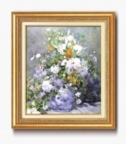 ルノワール名画額F10号 「花瓶の花」